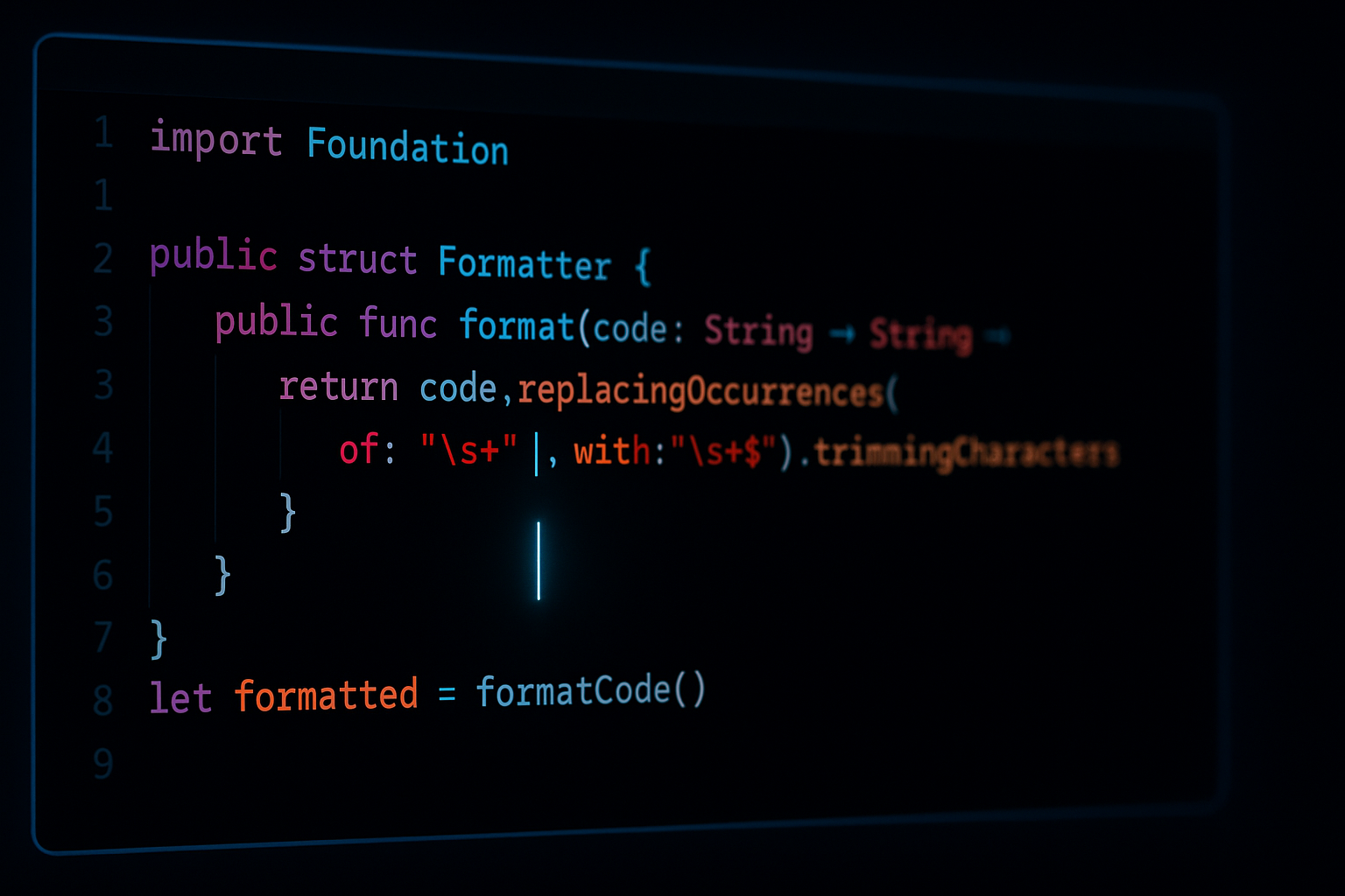 Cursor/VSCodeで編集中にswift-format